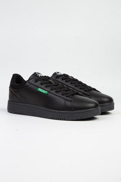 Benetton ®| BNI-10064 Black-IMPORTED Men's Sports Shoes