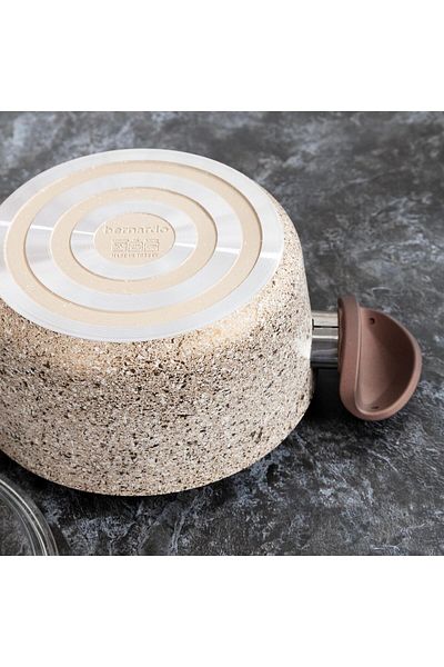 Bernardo Bianca - 20 Cm Deep Granite Pot Oms001