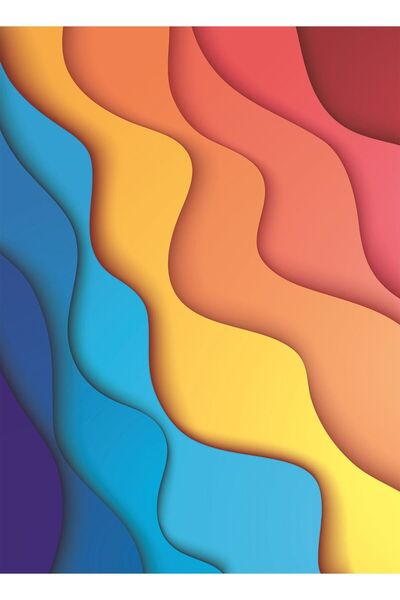 Nova Puzzle 1000 Pieces Colorful Waves Puzzle