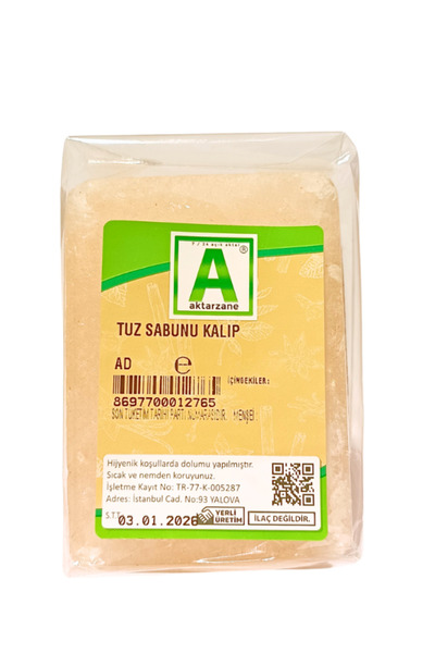 Aktarzane Himalaya Tuz Sabunu Kalıp Yoğun Terleme Için 370-390gr Avantajlı Tu...