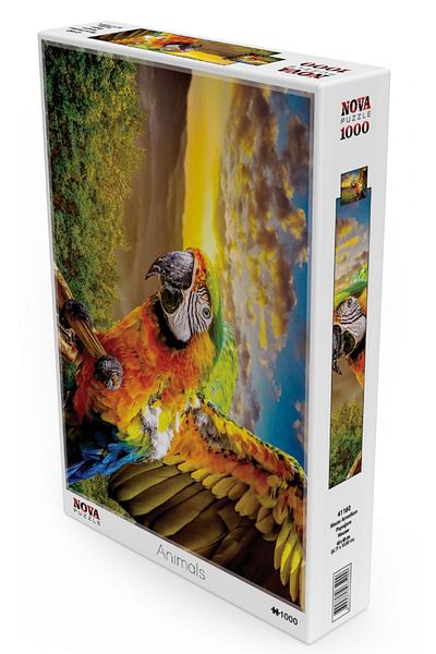 Nova Puzzle 1000 Piece Macav American Parrot Puzzle