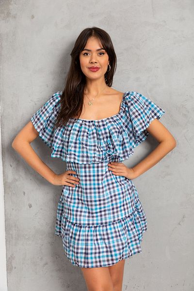 SHUGAA ROCHIE DE FEMEIE MADONNA GULER PLAID