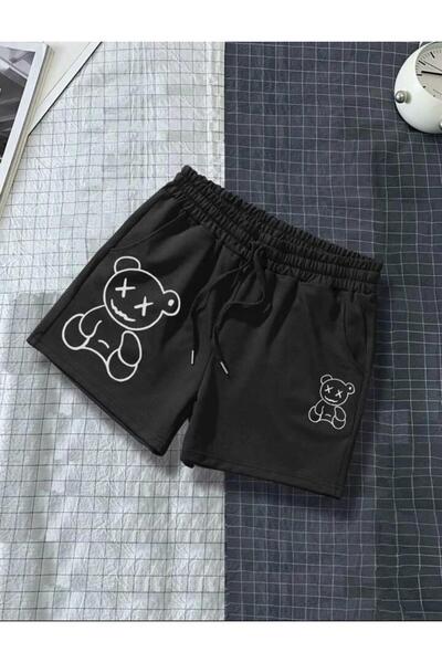 MYDARKSTYLE MYDARK NEW SEASON Men's BEAR PRINT SHORTS
