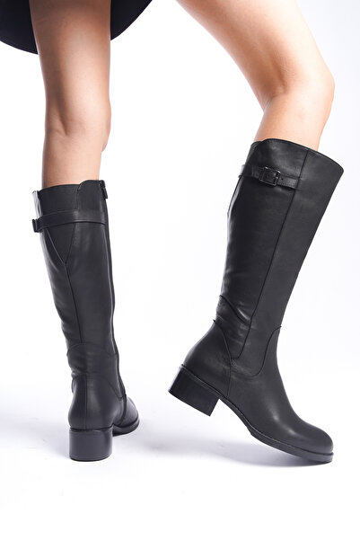 Elile Shoes Hakiki Deri Kışlık Kadın Çizme 33-34-35-41-42-43-44-45 Numara