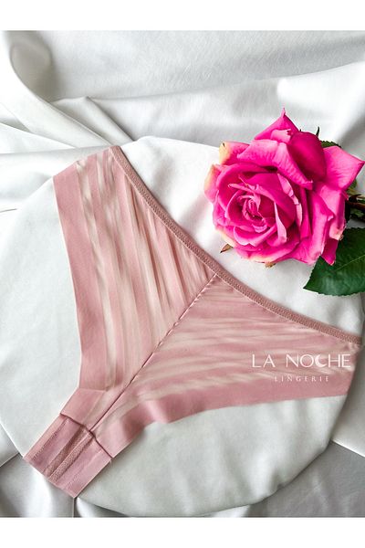 La Noche Lingerie Pink Brazilian Panties