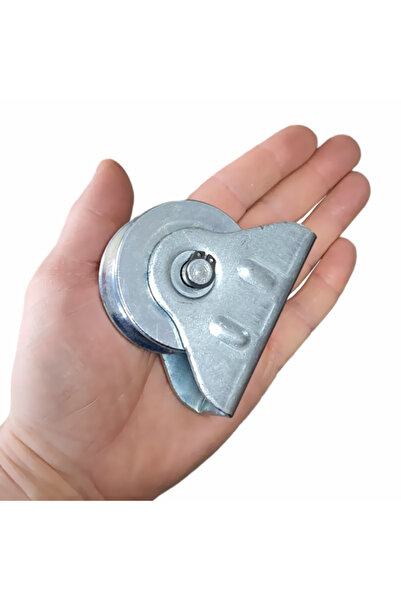 ALETÇANTAM 60mm Bilyalı Rulmanlı Kepli Makara Sürgülü Kapı Ray Tekeri