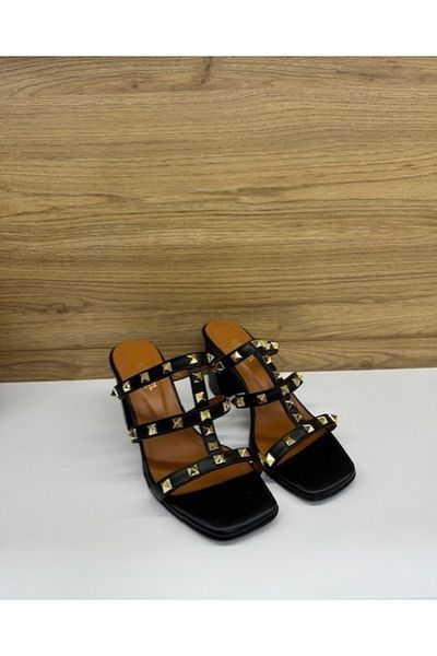 Rachel Papuci casual pentru femei Milano R100 din piele naturală neagră