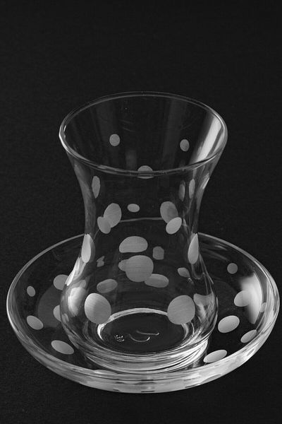 DECOSTYLE Pasabahce 12 Piece Polka Dot Tea Set
