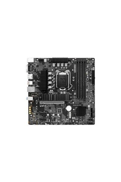 MSI انتل B560M PRO-E DDR4 4800 (OC) VGA HDMI M.2 16x 1200P USB 3.2 Gen1 (10-11الجيل)