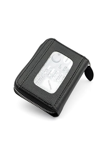 Hobimtek Ht-79 Suni Deri 14 Adet Kartlık Ve Kağıt Para Bölmeli Cüzdan