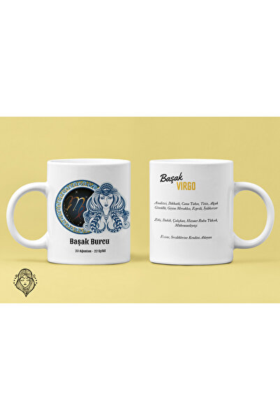 Nino Store ♍   Virgo Zodiac Astrology Gift Printed Mug Cup ♍