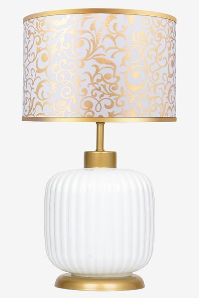 MINIMAL ETICARET VE BILGI TEKNOLOJILERI Intense White Gold Glass Lampshade