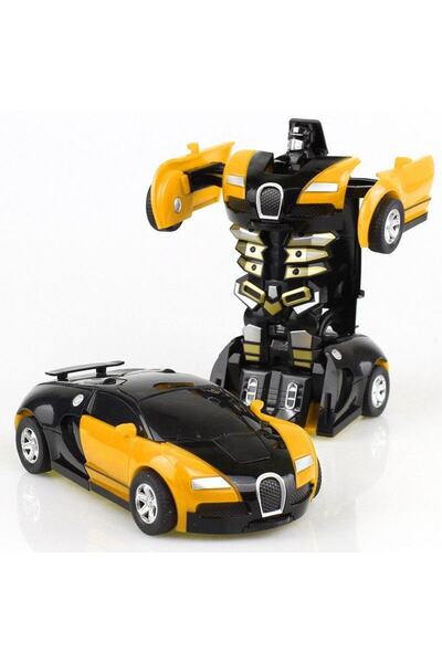 Şems Pazarlama Robota Dönüşen Bugatti Model Araba 1 Adet