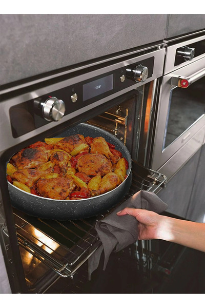 COOKCASE صينية فرن جرانيت 34 سم 3 مم