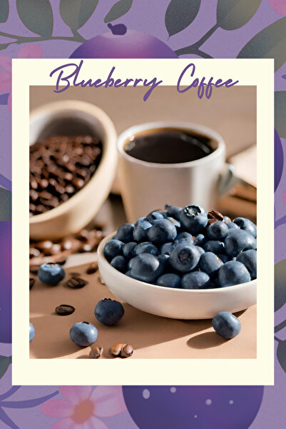 Nice Match Blueberry Coffee Yabanmersini Aromalı Kahve Filtre Kahve 200 Gr