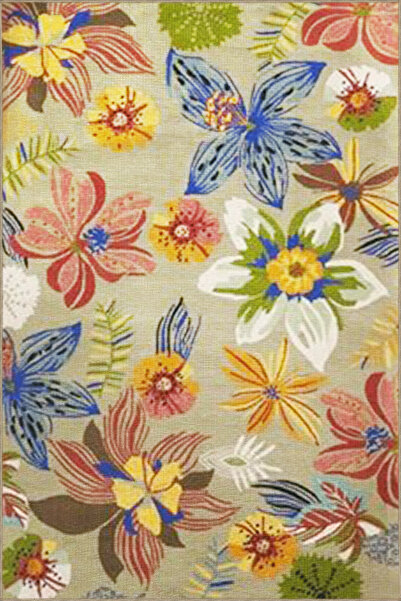 Rugs Modern Halı Multicolored Mixed Floral Floral Patterned Creative Modern D...