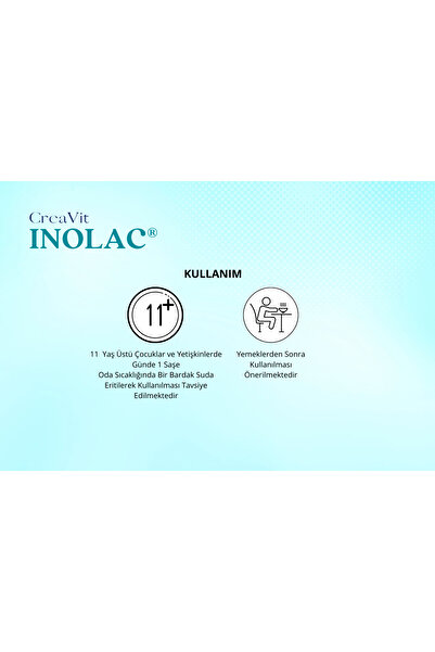 Creavit Inolac 30 Sachets - 3 Pieces