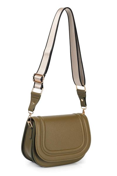 YOGII Olive Model Women's Shoulder and Shoulder Bag Waterproof Artificial Leather Fifteen Different Color Options VIP