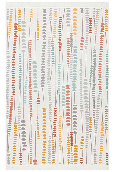 Eko Halı Arya AR 34 Multy Geri dönüşümlü pamuk ile üretilen modern ve etnik d...