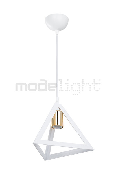 Modelight PRİZMA TEKLİ SARKIT BEYAZ GOLD LALELİ SALON-OTURMA ODASI-ÇOCUK ODASI-YEMEK-YATAK ODASI--ANTRE-MUTFAK