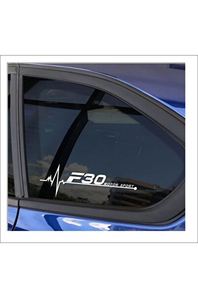 Oto Sticker Bmw F30 Nabız Kalp Atışı Sticker 2 Adet