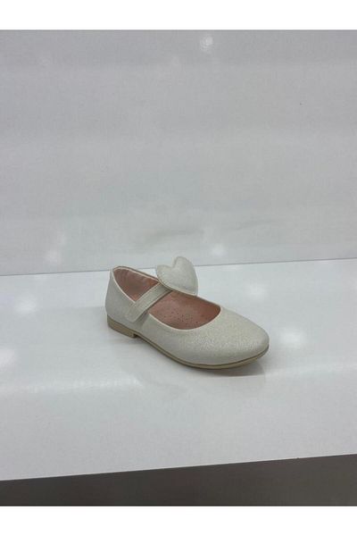 Pabuçland Incimoda Elegantă Talpă confortabilă Ortopedică Detaliată Inimă Copii Daily Glitter Ballerina