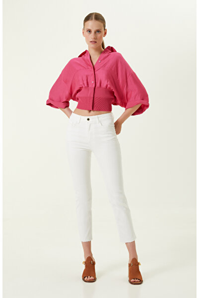 Network Ekru Denim Pantolon