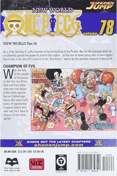 Viz Media ون بيس، المجلد 78 / المجلد 78