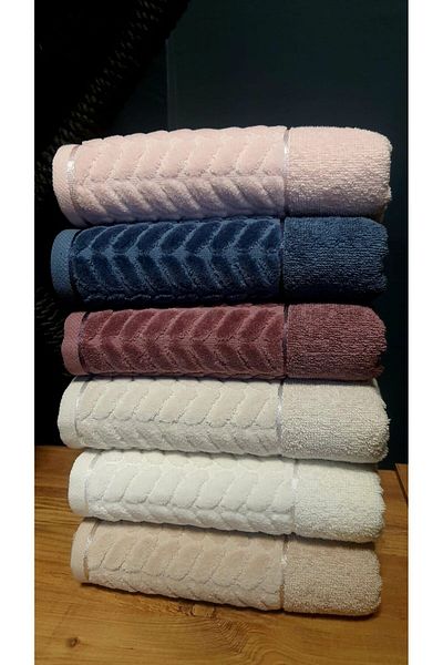 Nurpak Σετ πετσετών χεριών Limit 6 τεμαχίων 50x90cm 100% βαμβάκι