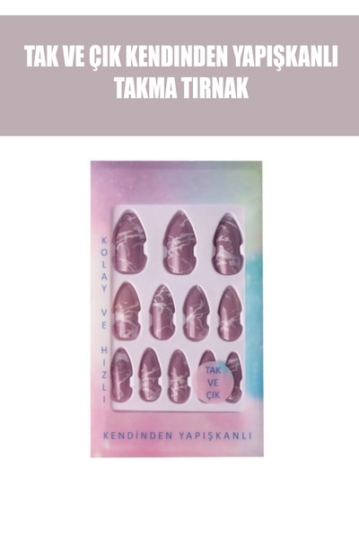 PAX 794 - Tak ve Çık Kendinden Yapışkanlı Takma Tırnak