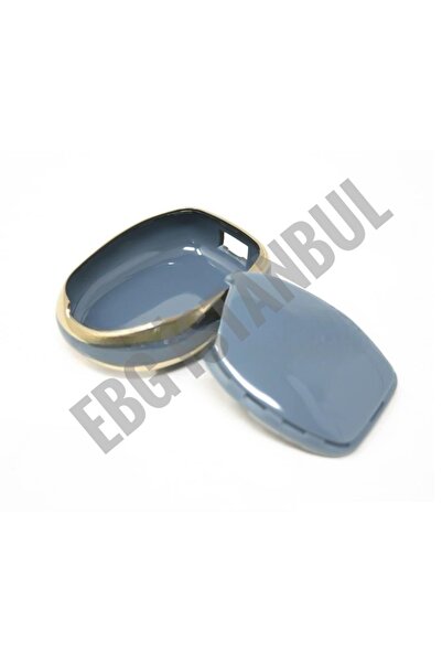 EBG İSTANBUL Ford Fiesta Mondeo Focus Transit Fusion Carcasa Nano cheie cu 3 butoane Gri Aur Aur Culoare