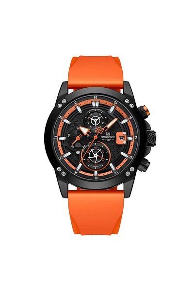 Naviforce Men's Wristwatch Function Silicone Cord 1915