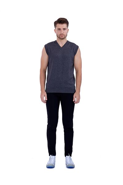 Fashinyou Men's V-Neck Sweater