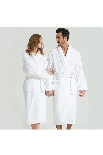 faial Halat de baie din bumbac Halat de baie unisex 100% bumbac de înaltă calitate