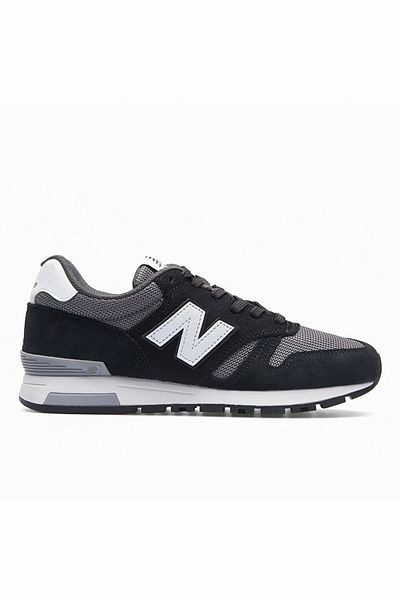 New balance black sales flats