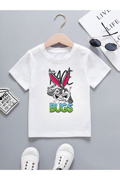 YUNAYT BUGS BUNNY PRINTED CHILDREN'S T-SHIRT
