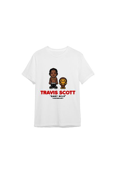 sznwear Μπλουζάκι μπλουζάκι TRAVIS SCOTT x BAPE