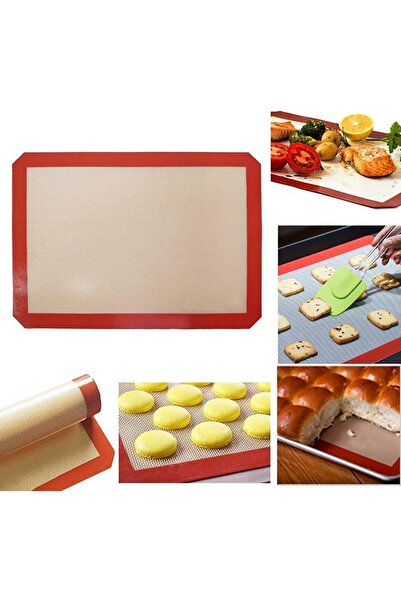 Wanderlust Silikon Pişirme Matı Yanmaz Yapışmaz Kaymaz Yıkanabilir Yeniden Ku...