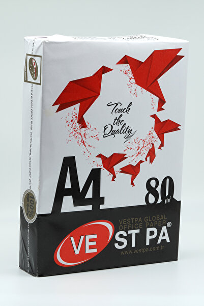 Vestpa A4 Copy Paper 80 Gr 500 Sheets