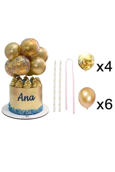 asöy بالون الكيك بالون الكروم بالون الباستيل بالون الماكارون بالون الكيك زخرف...