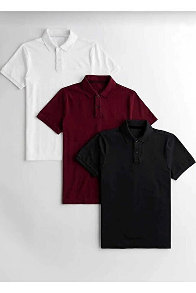 efraim giyim Ανδρικό μπλουζάκι 3 τεμαχίων σε κανονική εφαρμογή, χωρίς τσέπες,...