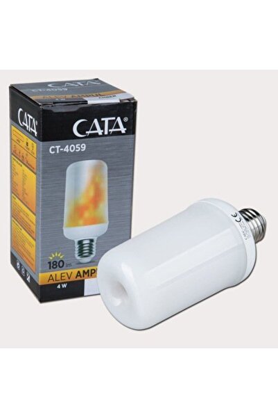 Cata Led Ampul 5W Alevli Amber Renk Ct-4059