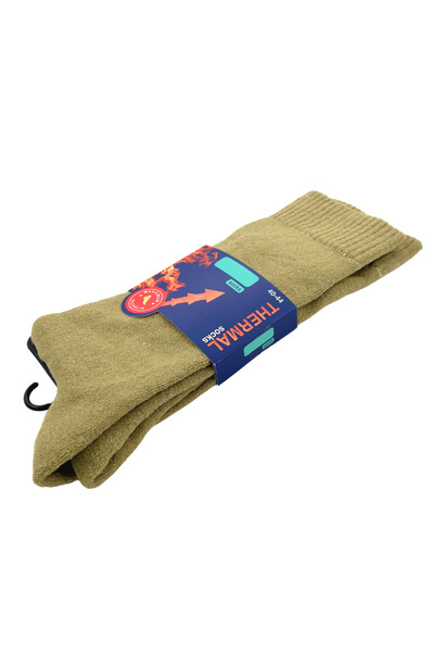 KORDAK 12'li Haki Askeri Termal Çorap