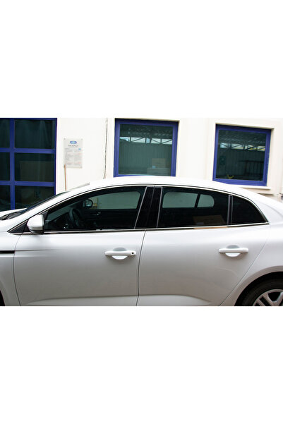 Omsa Renault Megane 4 Sedan Krom Cam Çerçevesi 12 Parça 2021 ve Sonrası