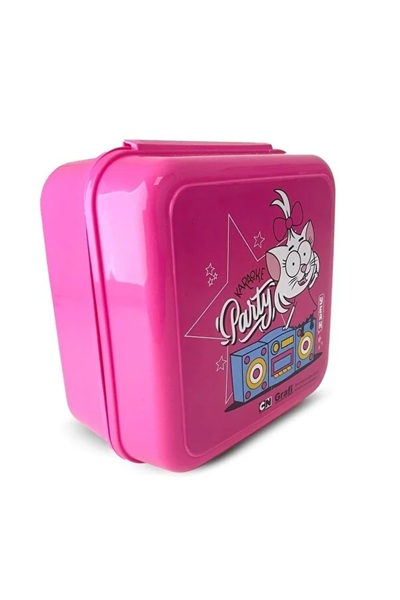 Gıpta Kral Şakir Pink Karaoke Party Feeding Bowl and 500CC Water Bottle