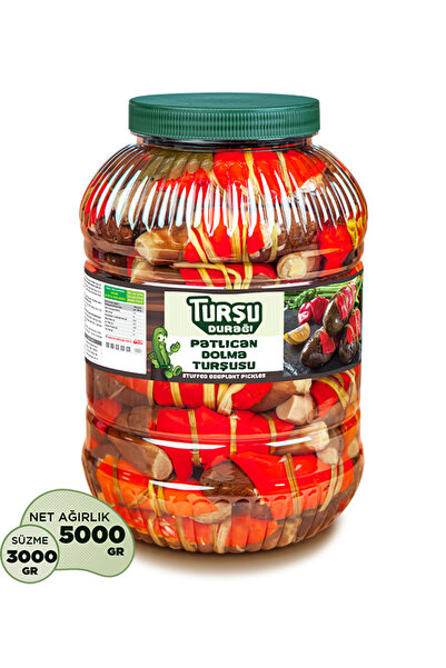 TURŞU DURAĞI Patlıcan Dolma Turşusu | 5 Kg