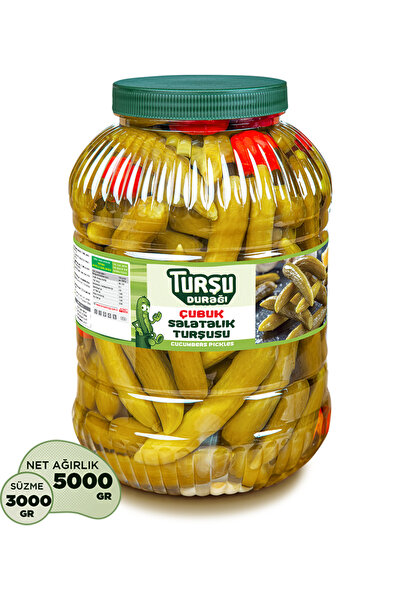 TURŞU DURAĞI Çubuk Salatalık Turşusu | 5 Kg
