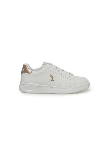 U.S. Polo Assn. A10139772912010101397729 Extra 3Pr US Polo Assn.Woman's White Sports Shoes