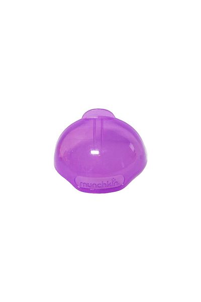 Munchkin Soft Purple Drinking Cup Compatible with 6 and 12 Months - Click Tip Spare Lid