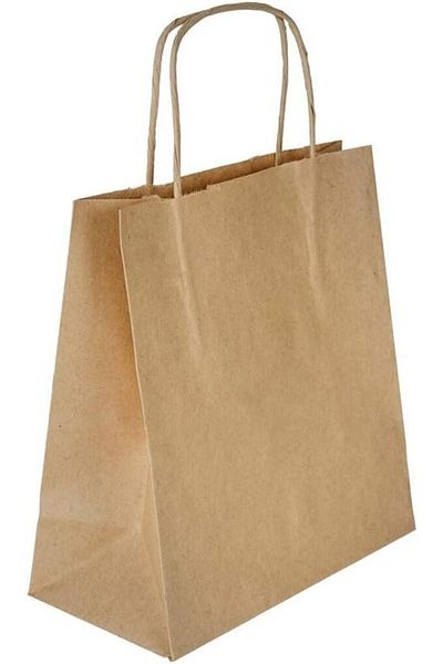 Floraplast Kraft Bag 25x13x33 25 Pieces Paper Bag Bag Gift Bag Quality Durable
